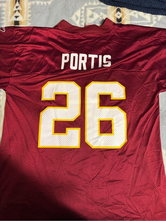 NFL Other - NFL Portis #26 Burgundy Football Jersey with White & Gold Accents
